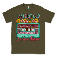 Army Green i am not old i am a classic sunflower floral casse Classic Tee - FaDigitalArtStudio