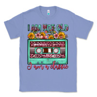 Colony Blue i am not old i am a classic sunflower floral casse Classic Tee - FaDigitalArtStudio