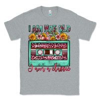 Heather Grey i am not old i am a classic sunflower floral casse Classic Tee - FaDigitalArtStudio