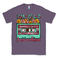 Lavender i am not old i am a classic sunflower floral casse Classic Tee - FaDigitalArtStudio