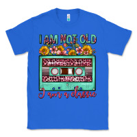 True Royal i am not old i am a classic sunflower floral casse Classic Tee - FaDigitalArtStudio