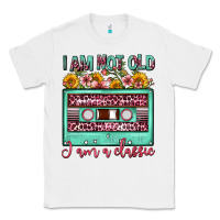 White i am not old i am a classic sunflower floral casse Classic Tee - FaDigitalArtStudio