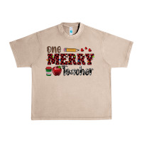 French Oak one merry teacher Urban Heavy Tee - RanaPortraitStore