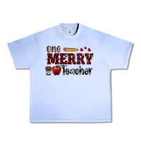 Grape Ice one merry teacher Urban Heavy Tee - RanaPortraitStore