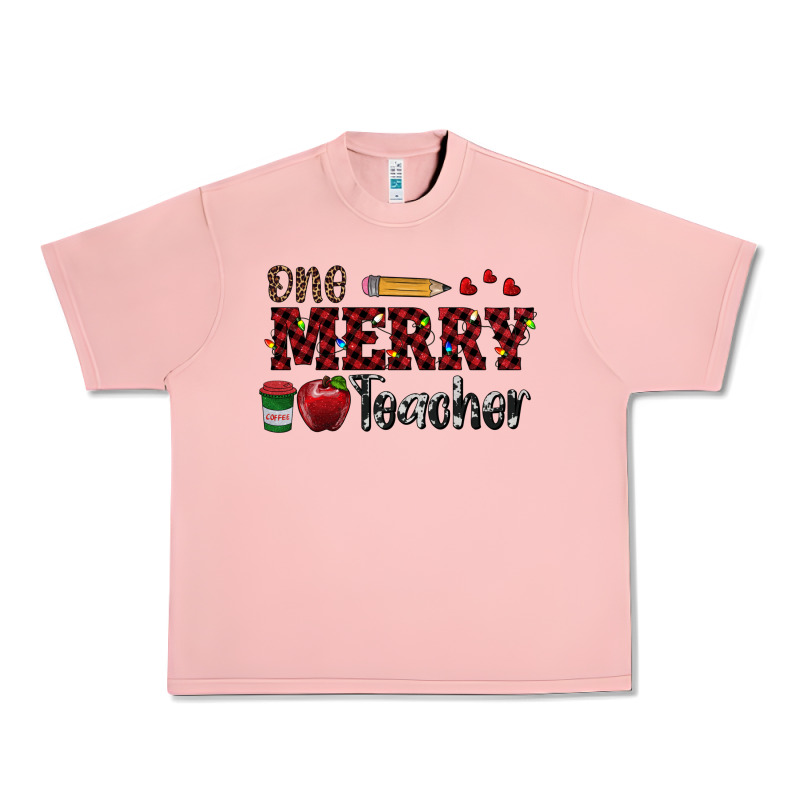 One Merry Teacher Urban Heavy Tee by RanaPortraitStore | Teevron