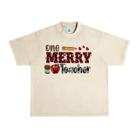 Sandshell one merry teacher Urban Heavy Tee - RanaPortraitStore