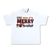 White one merry teacher Urban Heavy Tee - RanaPortraitStore