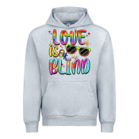 Heather Grey love is blind Urban Hoodie - Artiststas