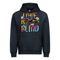 Navy love is blind Urban Hoodie - Artiststas