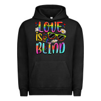 Pigment Black love is blind Urban Hoodie - Artiststas