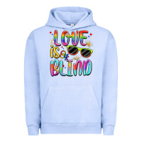 Pigment Grape Ice love is blind Urban Hoodie - Artiststas
