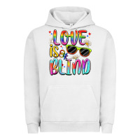 Pigment Lunar Rock love is blind Urban Hoodie - Artiststas