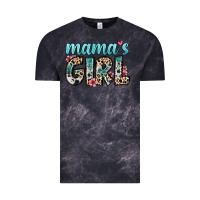 Cloud Black mama s girl Vintage Tee - Zillion Design Studio