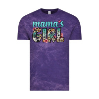 Cloud Purple mama s girl Vintage Tee - Zillion Design Studio