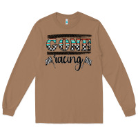 Toasted Coconut goneracing Long Sleeve Tee - CowhideDigitalArt
