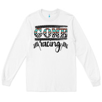 White goneracing Long Sleeve Tee - CowhideDigitalArt