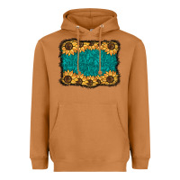 Meerkat sunflower background Heavyweight Hoodie - BarkalooDesign