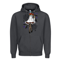 Smoke freak ghost halloween Zipper Hoodie - BundleAndBundleShop