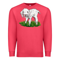 Cardinal Baby Angora Goat Premium Sweatshirt - LillyAllenDesigns