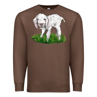 Chestnut Baby Angora Goat Premium Sweatshirt - LillyAllenDesigns