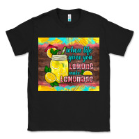 Black when life gives you lemons make lemonade Classic Tee - HRA Design Shop