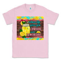 Bubblegum Pink when life gives you lemons make lemonade Classic Tee - HRA Design Shop