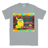Heather Grey when life gives you lemons make lemonade Classic Tee - HRA Design Shop