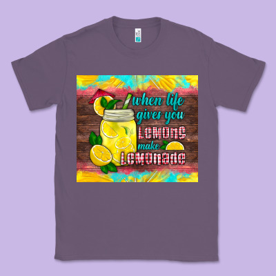When Life Gives You Lemons Make Lemonade Classic Tee Designed By Hra Design Shop
