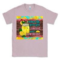 Lilac when life gives you lemons make lemonade Classic Tee - HRA Design Shop
