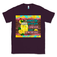 Plum when life gives you lemons make lemonade Classic Tee - HRA Design Shop