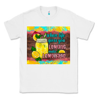 White when life gives you lemons make lemonade Classic Tee - HRA Design Shop