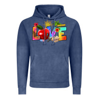 Vintage Denim love teacher summer Vintage Hoodie - RanaPortraitStore