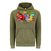 Vintage Olive love teacher summer Vintage Hoodie - RanaPortraitStore