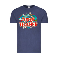 Vintage Denim super teacher Vintage Tee - texasbilliewilder