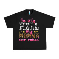 Black the only hell my momma ever raised Urban Heavy Tee - texasbilliewilder
