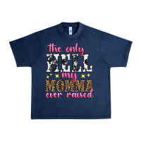 Navy the only hell my momma ever raised Urban Heavy Tee - texasbilliewilder