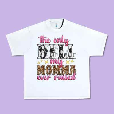 The Only Hell My Momma Ever Raised Urban Heavy Tee Designed By Texasbilliewilder