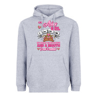 Heather Grey As A Aries Girl I Was Born With My Heart On My Sleeve And A Mouth Heavyweight Hoodie - Jasminsmagicworld