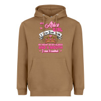 Toasted Coconut As A Aries Girl I Was Born With My Heart On My Sleeve And A Mouth Heavyweight Hoodie - Jasminsmagicworld