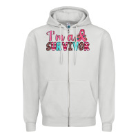 I'm A Survivor Zipper Hoodie | Teevron