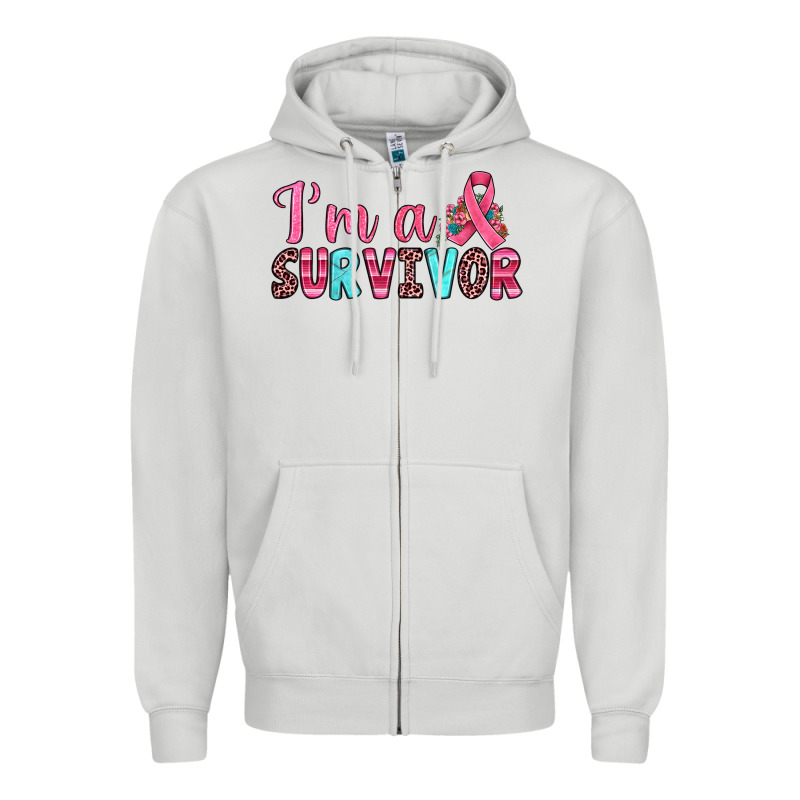 I'm A Survivor Zipper Hoodie by JahusDesignShop | Teevron