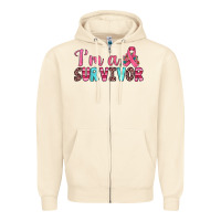 Sandshell i'm a survivor Zipper Hoodie - JahusDesignShop