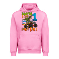 Fuchsia Pink rawr i am one this is how i roll Urban Hoodie - Artiststas