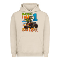 Pigment French Oak rawr i am one this is how i roll Urban Hoodie - Artiststas