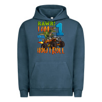Pigment Midnight Navy rawr i am one this is how i roll Urban Hoodie - Artiststas