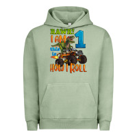 Pigment Oil Green rawr i am one this is how i roll Urban Hoodie - Artiststas
