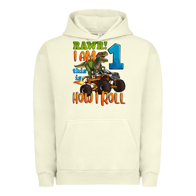 Rawr I Am One This Is How I Roll Urban Hoodie by Artiststas | Teevron