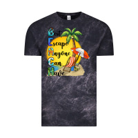 Cloud Black best escape anyone can have Vintage Tee - BarkalooDesign