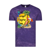Cloud Purple best escape anyone can have Vintage Tee - BarkalooDesign