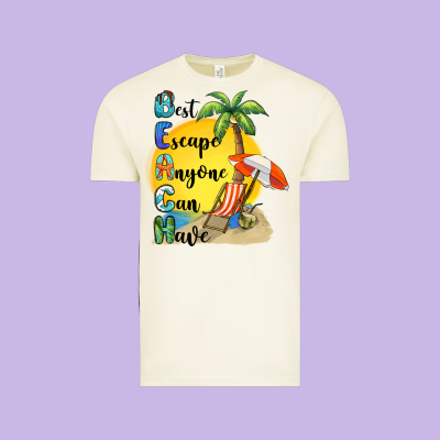 Best Escape Anyone Can Have Vintage Tee Designed By Barkaloodesign